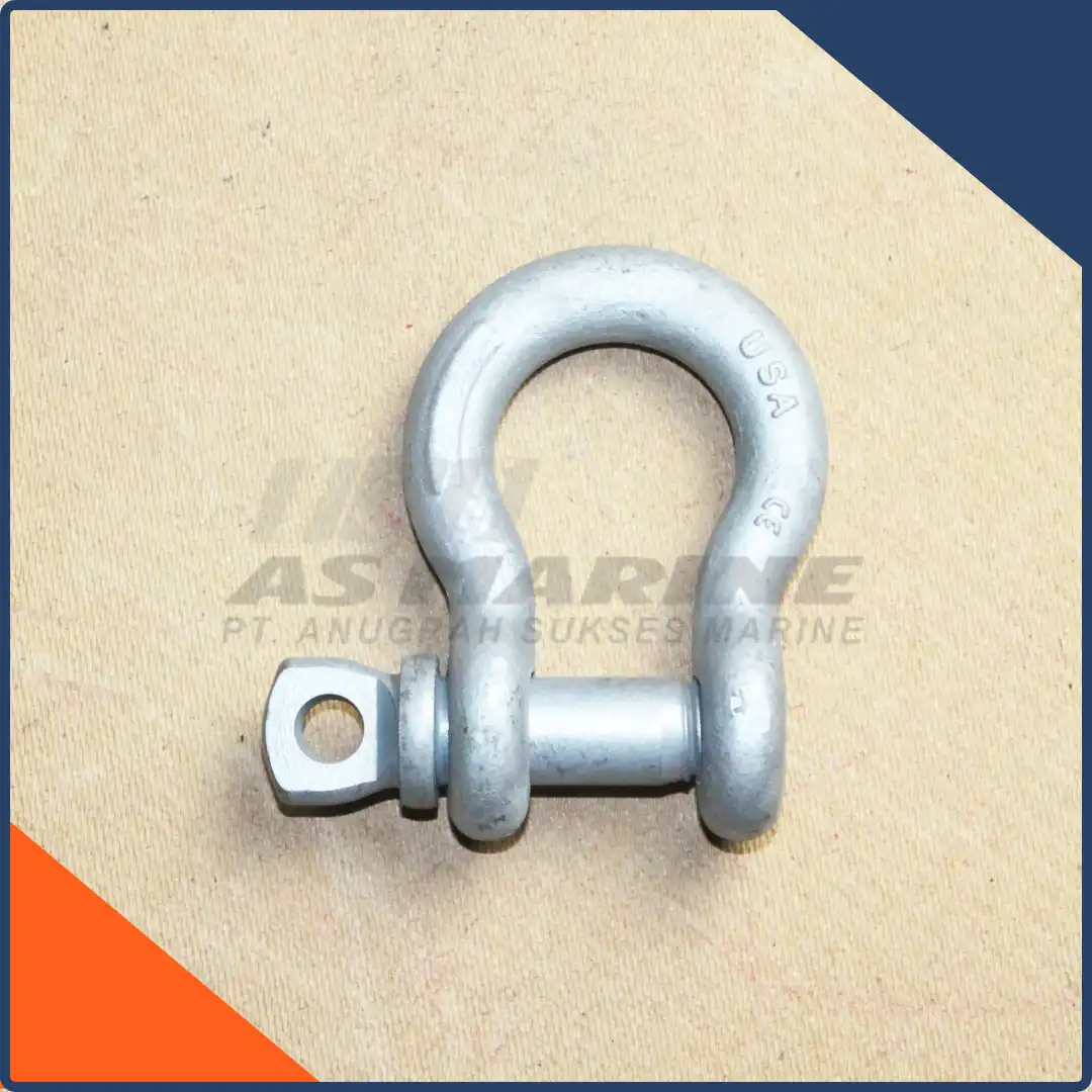 Bow Shackle / Segel Omega Crosby G209A Alloy Screw PIN 3/4 Inch 7 Ton